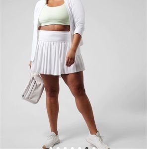 Athleta white Elevate skort size XL